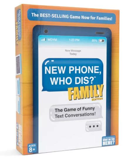 Check out our og bestseller what do you meme (plus a ton of fun expansion packs), and several new adult. New Phone, Who Dis? Family Edition - Board Games - By The Board Games & Entertainment
