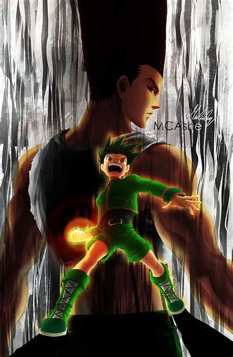 High quality gon transformation gifts and merchandise. Gon Freecss Evil Aura by MCAshe (With images) | Hunter ...