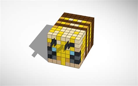 Maybe you would like to learn more about one of these? 3D design Minecraft Bee | Tinkercad