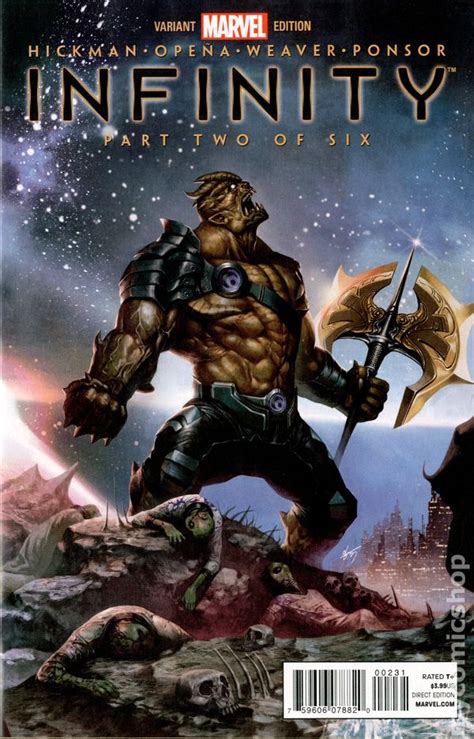 Infinity 2013 Marvel Comic Books