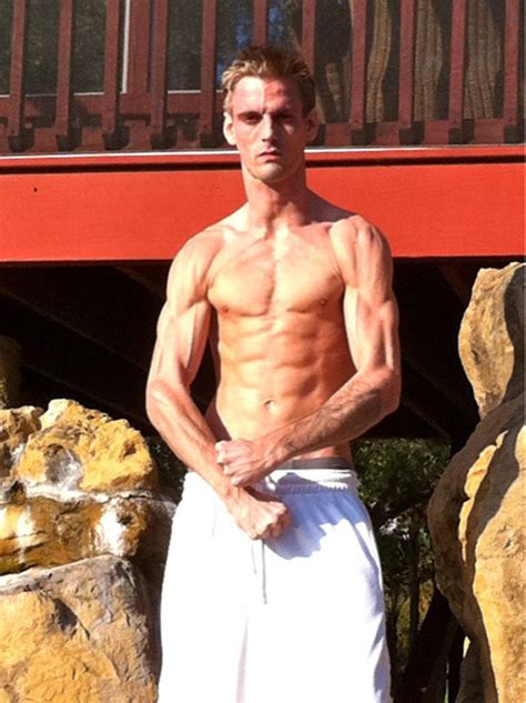 Aaron Carter Posts Shirtless Muscle Pics On Twitter Photos Huffpost Entertainment
