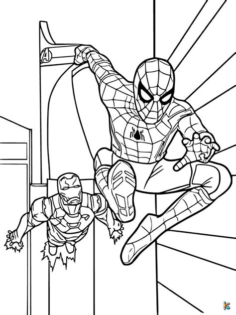 Spider Man Homecoming Coloring Pages