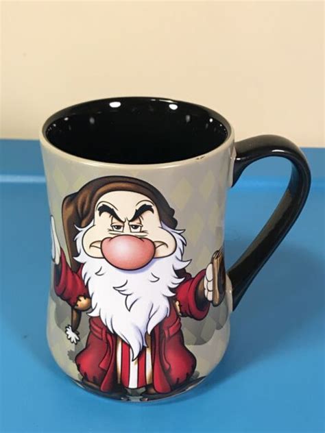 Walt Disney Parks Grumpy 24 Oz Coffee Mug Cup Wake Up Grumpy Large