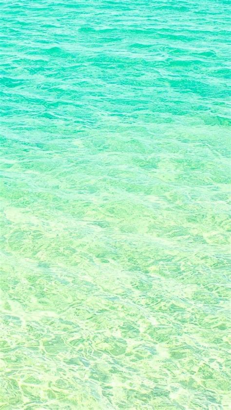 Aqua Green Blue Turquoise Sea Ocean Iphone Wallpaper Iphone