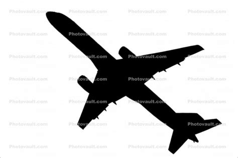 Boeing 757 Silhouette Shape Logo Images Photography Stock Pictures