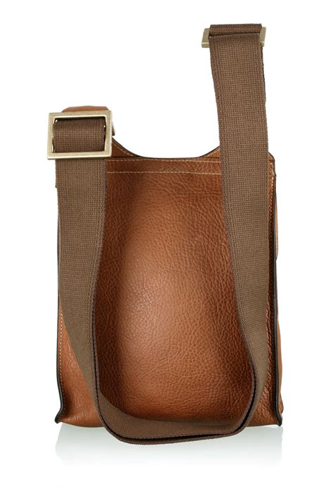 Mulberry Antony Leather Cross Body Bag In Brown Oak Lyst