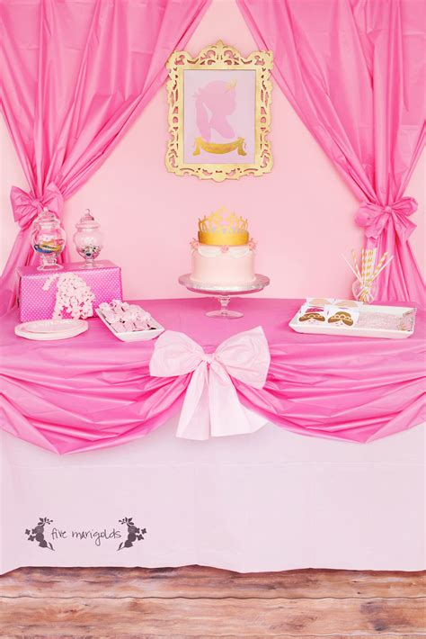 Complete Pink Princess Party For Less Than 20 Five Marigolds