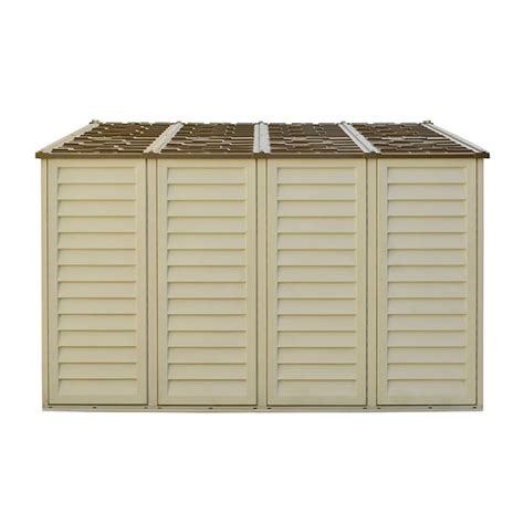 Duramax Building Products 10 Ft X 10 Ft Woodbridge Plus Gable Vinyl Storage Shed In The Vinyl
