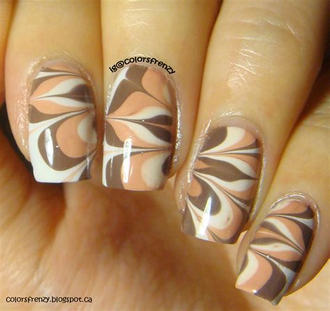 Colors Frenzy Chocolate Caramel Nude Watermarble