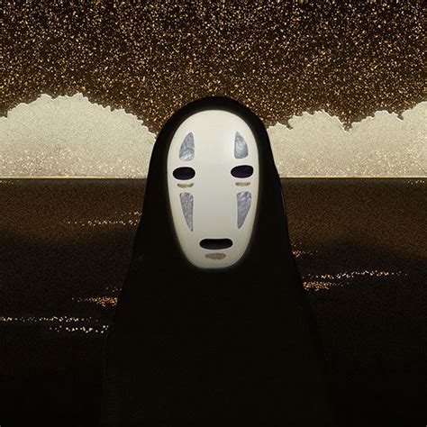 Miyazaki Mask Series Spirited Away No Face On Behance Spirited Away Miyazaki Spirited