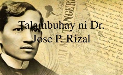 Halimbawa Ng Talambuhay Ni Jose Rizal Images And Photos Finder