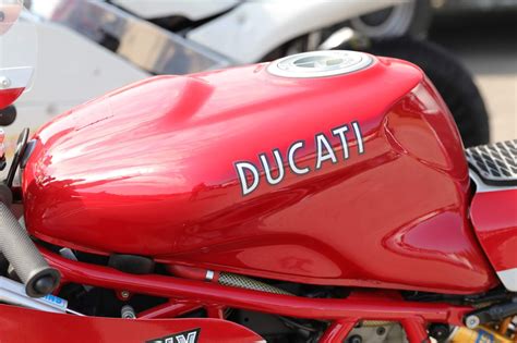 Oldmotodude Ducati Road Racer In The Pits At The 2019 Barber Vintage