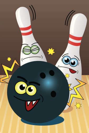 Changing the surface of your bowling ball. Bowling Ball Meets Pins Stock Illustration - Download ...