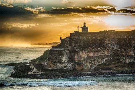 Free Download Sunset On Puerto Rican Coast 4k Ultra Hd Wallpaper