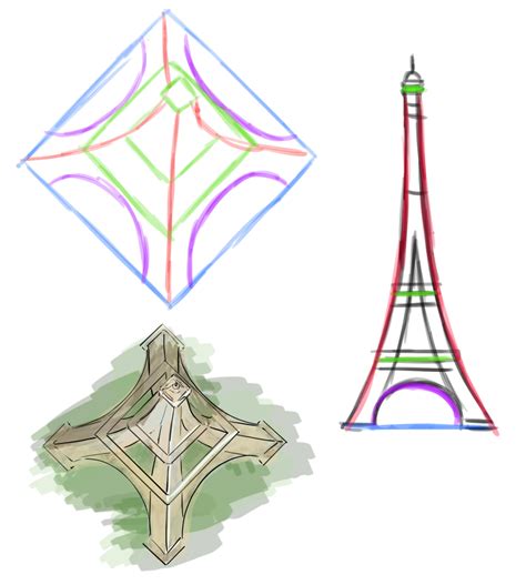 Comment Dessiner La Tour Eiffel Blog Dessindigo