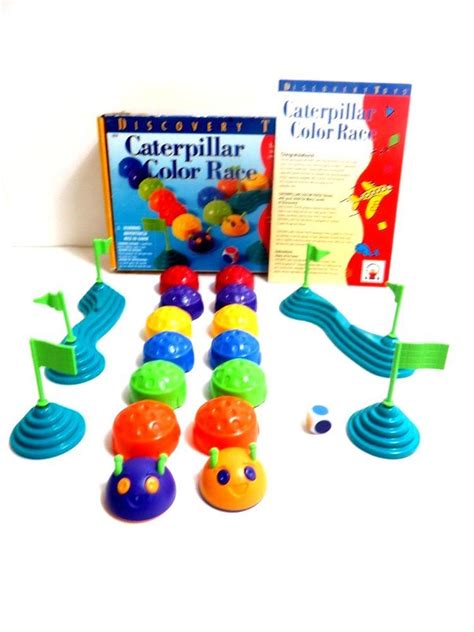 Discovery Toys Caterpillar Color Race 2005 Preschool Age Game 2029