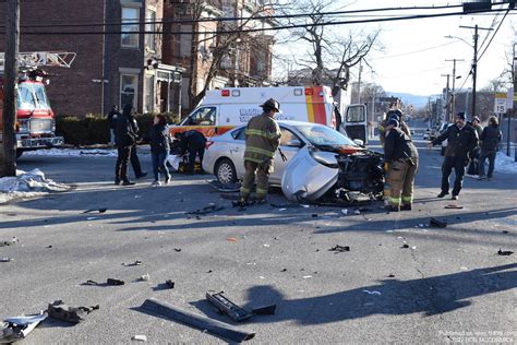 Driver Flees From Two Car Crash In City Of Newburgh