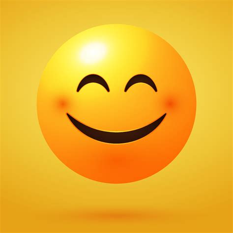 Feliz Sonrisa Emoticon Expresión 3660834 Vector En Vecteezy