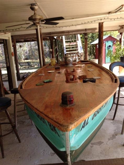 Варианты ответов afternoon and evening. Vintage wood boat turned bar..... | Boat bar, Boat ...