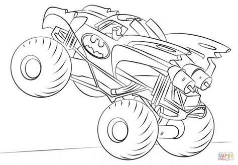 Https://wstravely.com/coloring Page/batman Monster Truck Coloring Pages