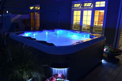 Beautiful Nightscapes Can Be As Simple As A Hot Tub Hot Tub