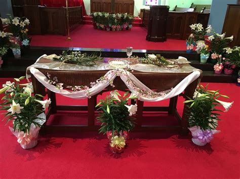 Communion Table Easter Sunday Communion Table Easter Sunday Easter