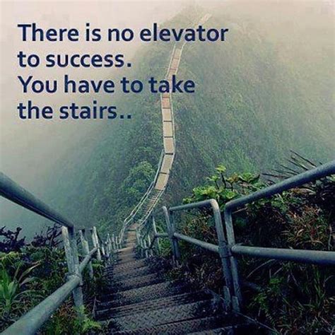 Take The Stairs To Success Inspirational Quotes Timer