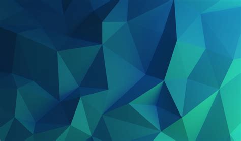 1024x600 Frosty Blue Polygon 1024x600 Resolution Wallpaper Hd Abstract