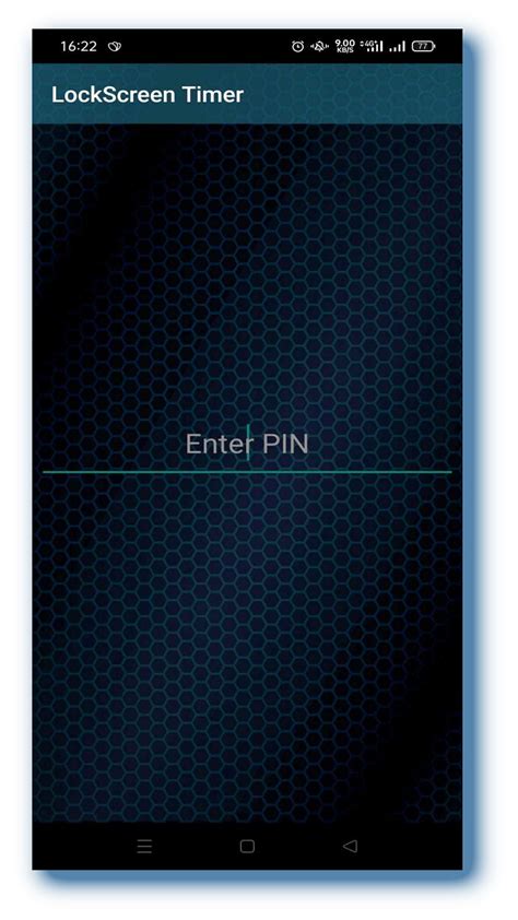 Lock Screen Timer With Pinappstore For Android