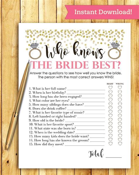 pin on bridal shower games