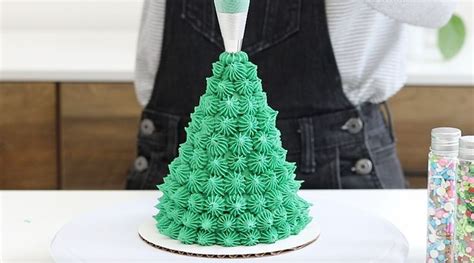 How To Make Mini Christmas Tree Cakes Sugar And Sparrow Christmas