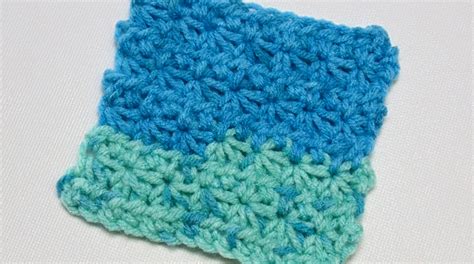 The picot stitch added to each treble crochet. Easy Star Stitch Crochet Tutorial | AllFreeCrochet.com