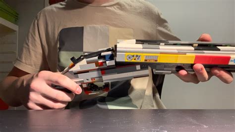 Lego Double Barrel Shotgun By Bobzilla Youtube