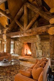 Perhaps you envision a rustic log cabin with a large fireplace inside and a porch outside. Standout Log Home Fireplaces...Bold and Breathtaking!