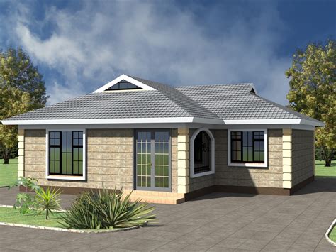 Many 3 bedroom house plans include bonus space upstairs, so you have room for a fourth bedroom if needed. 3 Bedroom house plan design in kenya | HPD Consult