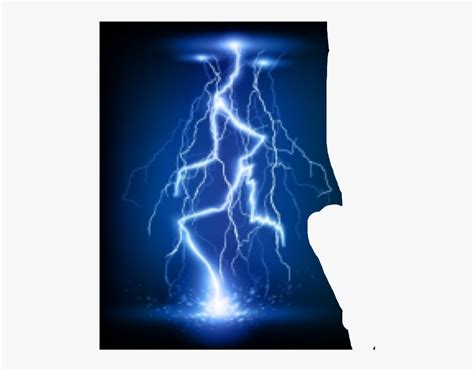 Transparent Thunderstorms Clipart Electric Blue