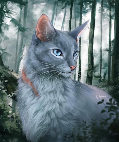 Bluestar By Aodesai On Deviantart Warrior Cats Art Warrior Cats Fan
