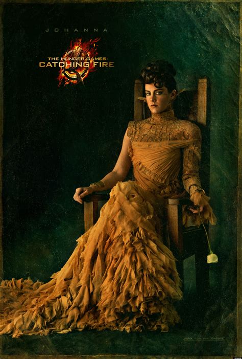 Johanna Mason S Capitol Portrait First Look At Jena Malone In The Hunger Games Catching Fire