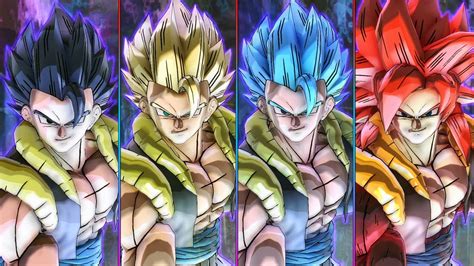 New Dlc 13 Transforming Gogeta Base Ssj Ssb Ssj4 In Dragon Ball