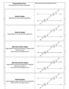 Parallel Lines And Transversals Worksheet Gina Wilson All Things Algebra Waltery Learning