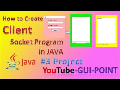 Create An Client Socket Program In JAVA Client Socket Programming In