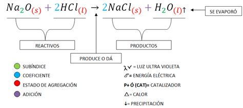 Estructura Y Simbología De Una Ecuación Química La Ecuación Química