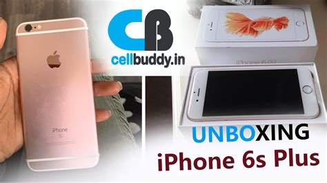 Cellbuddy Iphone 6s Plus Unboxing Ll Rose Gold 64 Gb Youtube
