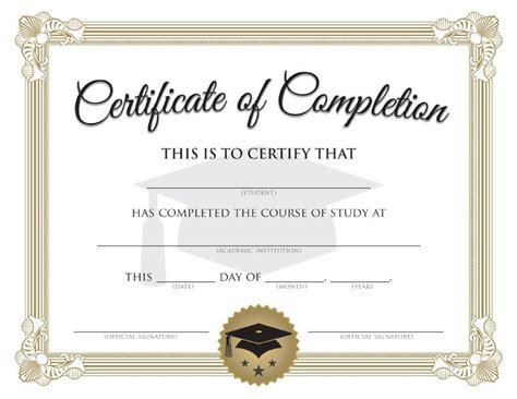 Download free printable baptism certificate samples from this page. Free Printable Graduation Certificate | Big Dot Of ...