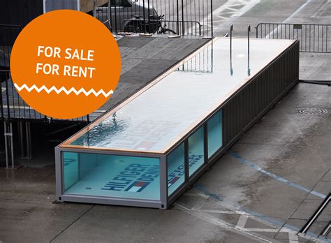 CONTAINER POOL 40ft > 2x20ft > Experts in container architecture | Container pool, Container ...