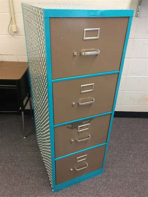 Or even that stack of paper stuffed in the drawer that you have no idea. Contact Paper and Duct Tape Filing Cabinet Makeover ...