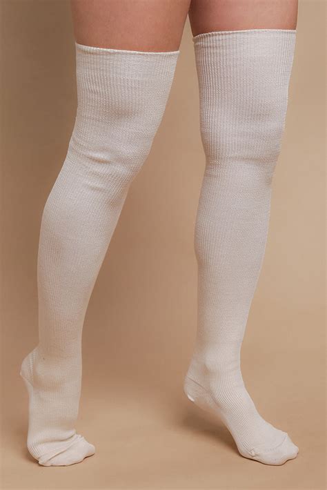 latex free 100 organic cotton thigh high socks cottonique allergy free apparel