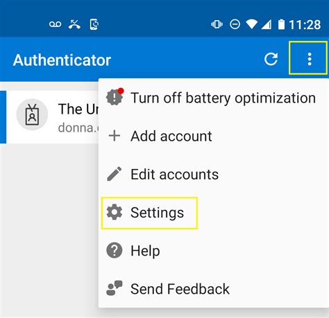 Authenticator Account Adjustment Removing Account From Microsoft