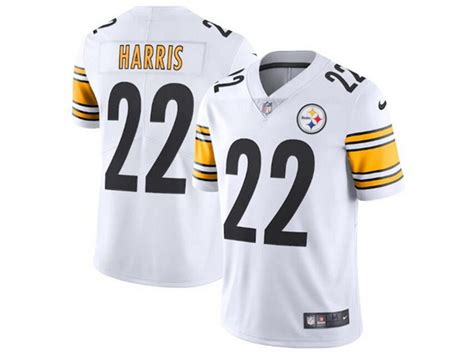 Pittsburgh Steelers 22 Najee Harris Youth White Vapor Limited Jersey