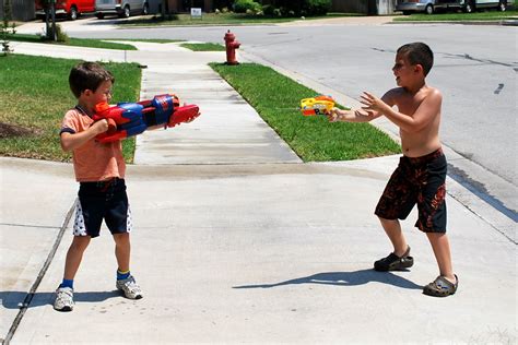 Growing Up With Ty Summer Is Here Water Fight